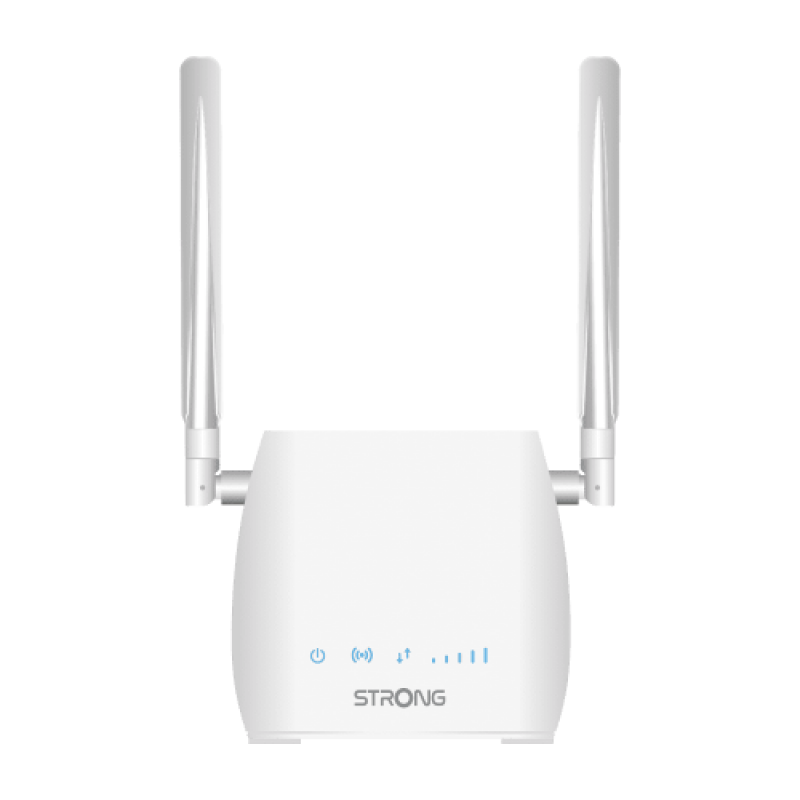 Strong 300m Router Inalámbrico Ethernet Rápido Banda única (2,4 Ghz) 4g Blanco