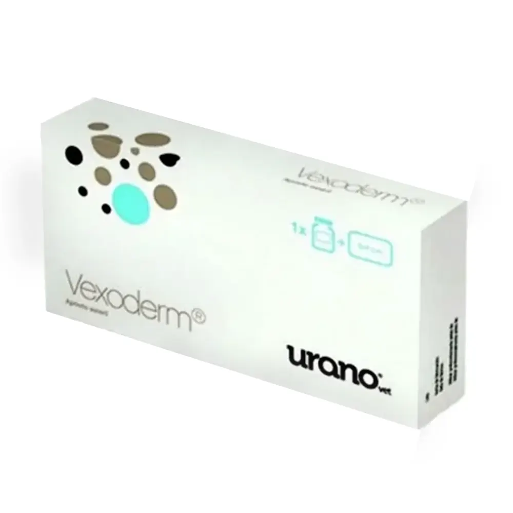 Vexoderm apósitos 10 x 7 cm apósito avanzado que limpia, desintoxica y acelera la cicatrización de heridas en animales Urano