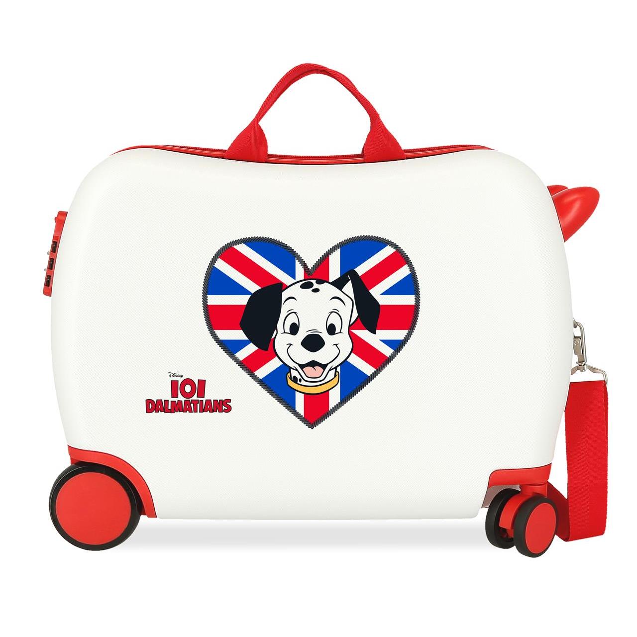 Maleta Infantil Disney Clasicos Blanco 38x50x20cm