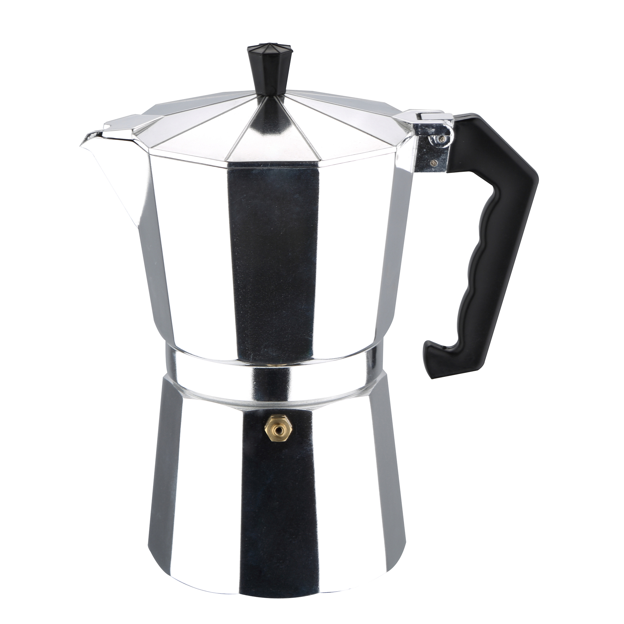 Cafetera San Ignacio Bolonia 6T Aluminio con Anillo de Silicona