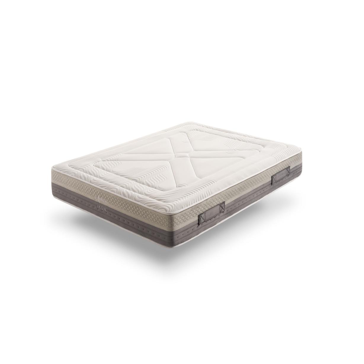 IKON SLEEP - Colchón viscoelástico Luxe Ankara de 31 cm con núcleo HR Resilen y viscoelástica de alta gama, firmeza media-alta para descanso reparador