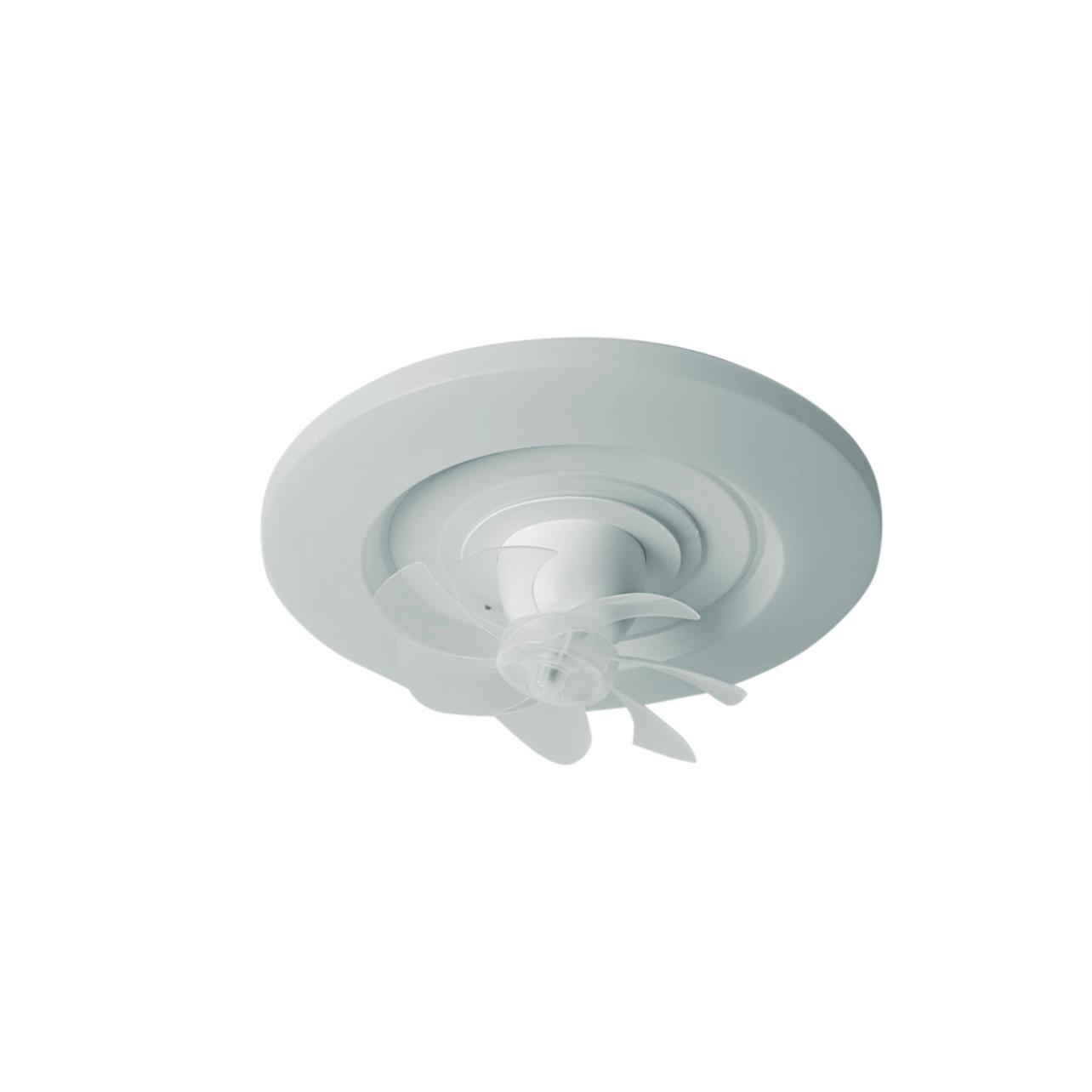 BEL AIR HOME - Ventilador de techo RAKI MOVE con luz LED integrada de 80 W, motor DC silencioso y eficiente, mando a distancia y 4 velocidades para salón o dormitorio