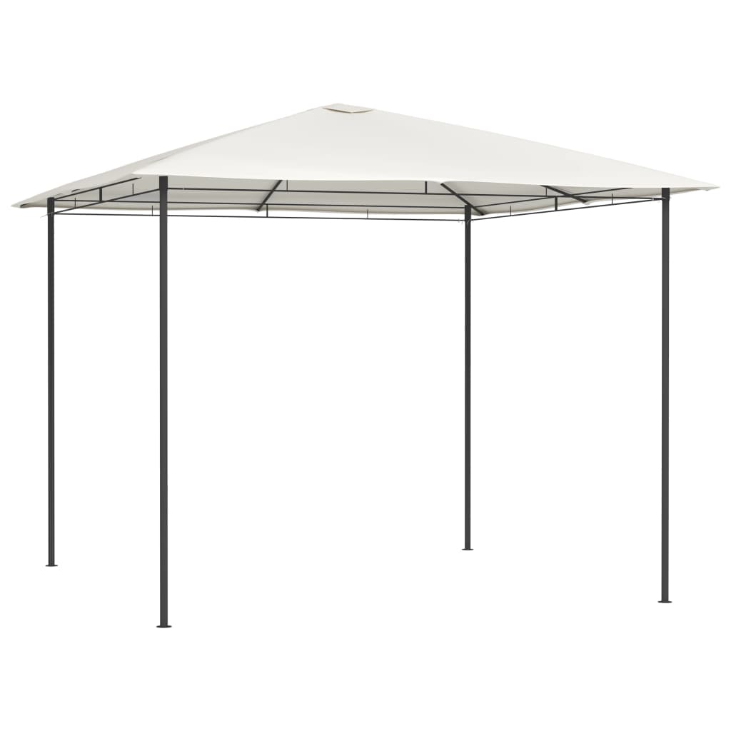 vidaXL Cenador 3x3x2,6 m 160 g/m² Pérgola Jardín Toldo Tienda Carpa Color Crema,  Antracita,  Taupé y mas