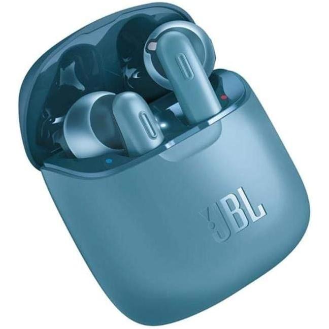 Tune 220 - Auriculares Inalámbricos con Bluetooth y JBL Pure Bass Sound, 20 H de Música Continua y Estuche de Carga Inteligente, Negro