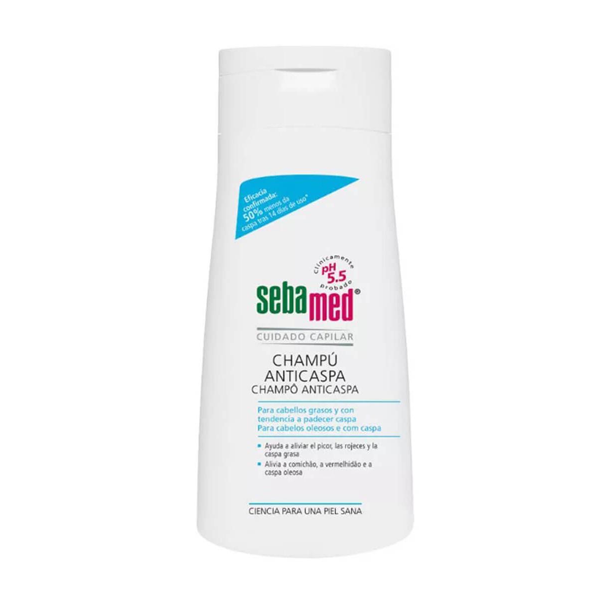 Sebamed champú anticaspa grasa 400 ml