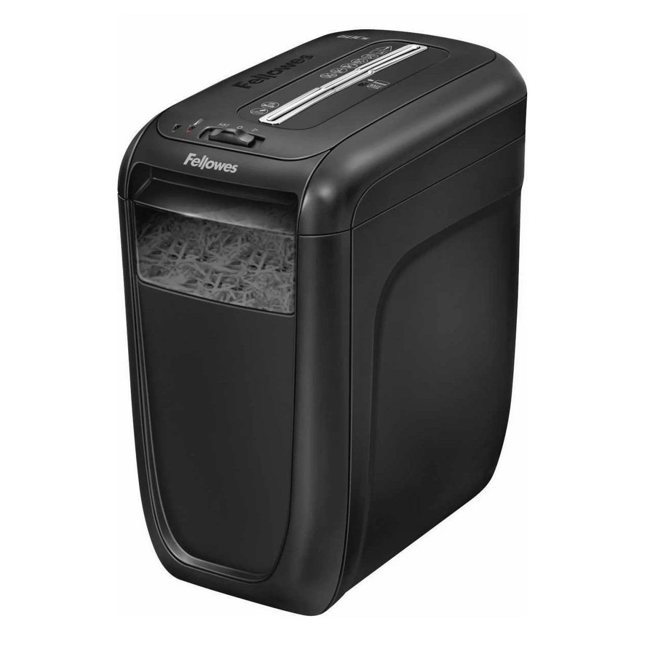 Destructora de Papel FELLOWES Corte en tiras 10 Hojas Tarjetas Grapas 4606101