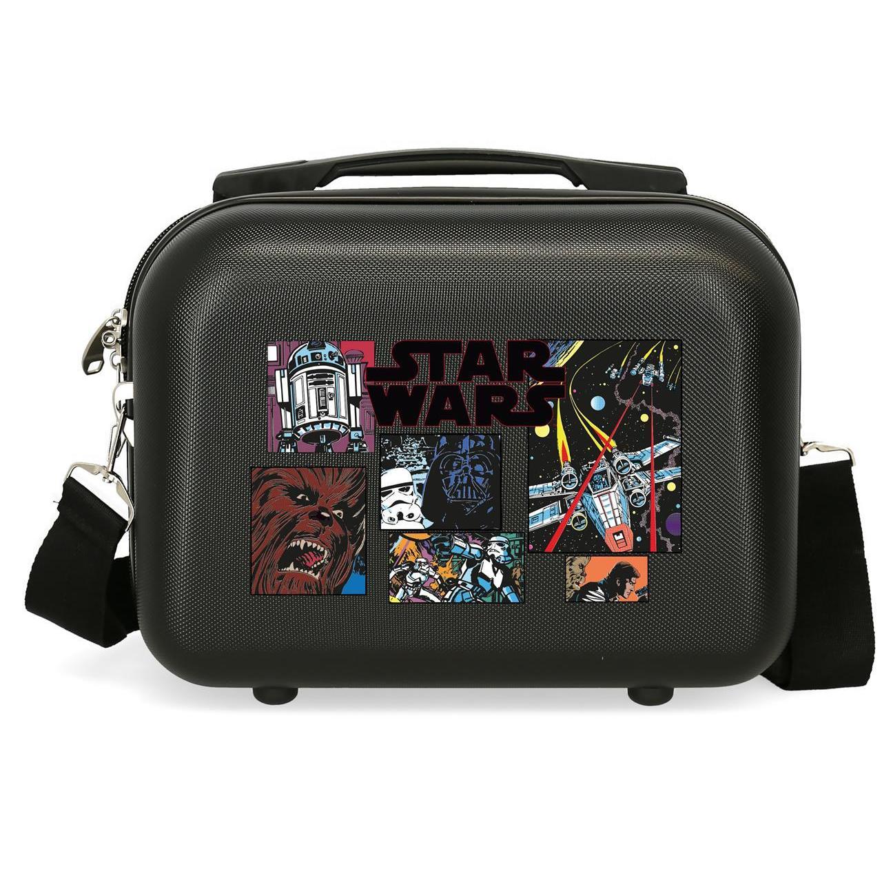 Neceser Abs Star wars galactic team negro 21x29x15cm