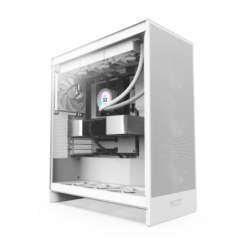 Nzxt H7 Flow Midi Tower Blanco