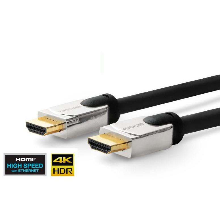 Vivolink Cable HDMI de Alta Definición con Cabeza de Metal