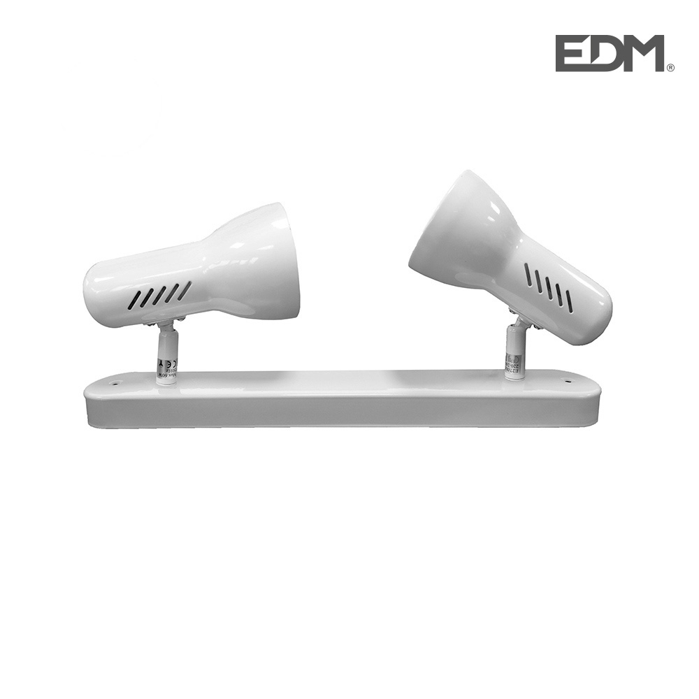 Foco 2 elementos blanco modelo galaxy edm