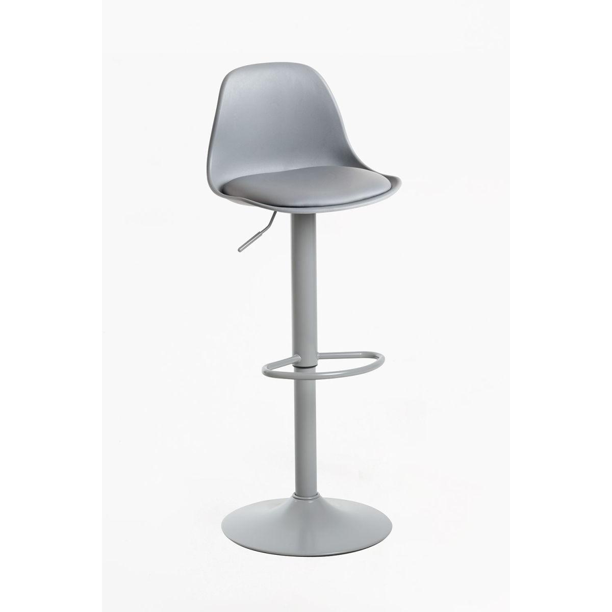 Regalos Miguel - Packs Taburetes Cocina - Pack 6 Taburetes Tulipa Total - Gris