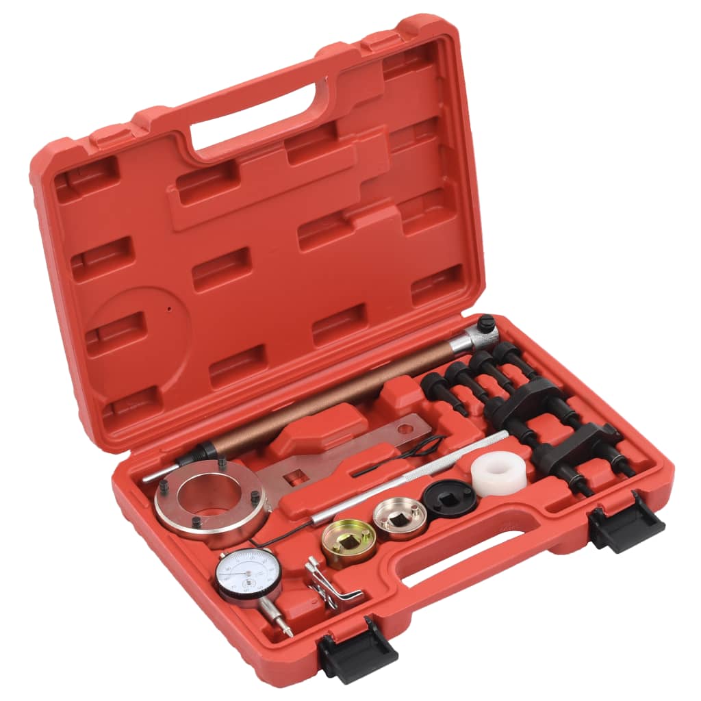 vidaXL Herramientas de sincronización de motor 18 piezas 1.8/2.0 TFSI