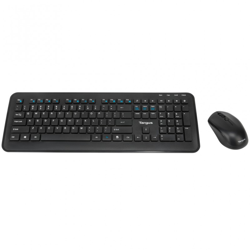 Targus - AKM610ES teclado Ratón incluido Universal RF inalámbrico Español Negro AKM610ES