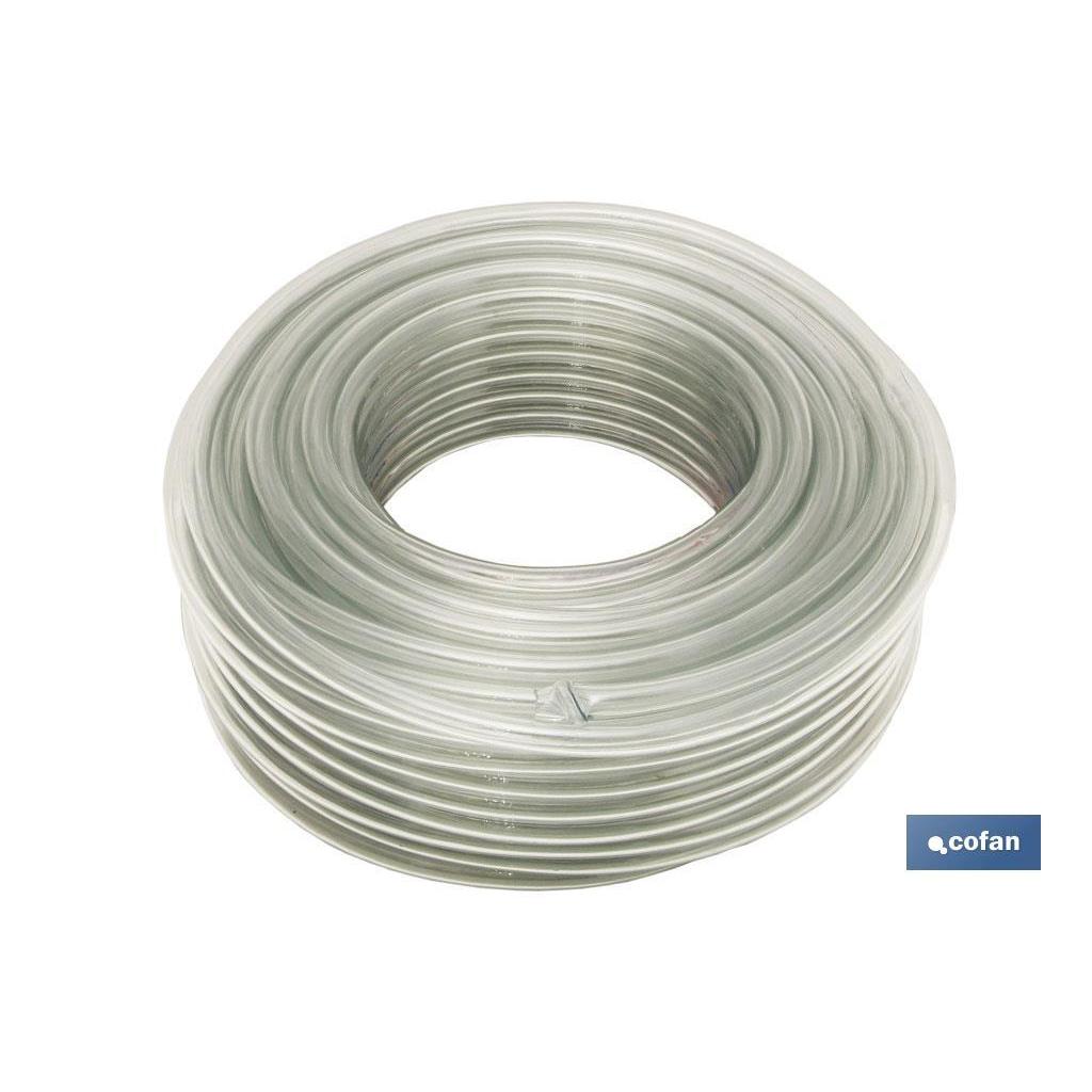 Manguera Monocapa Cristal Cofan PVC Transparente