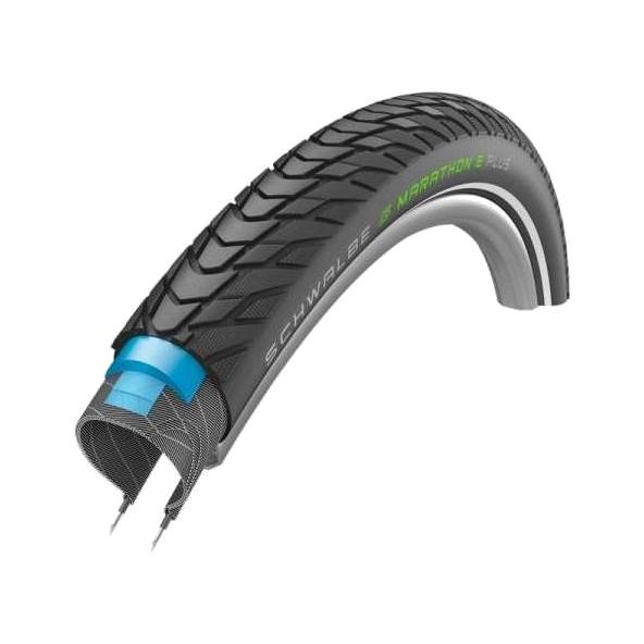 Cubierta Neumatico Rigida Para Bicicleta Marathon E-Plus 28X2.00 Hs498 Perf Twinskin Dualg Addix Ref 50-622 709556