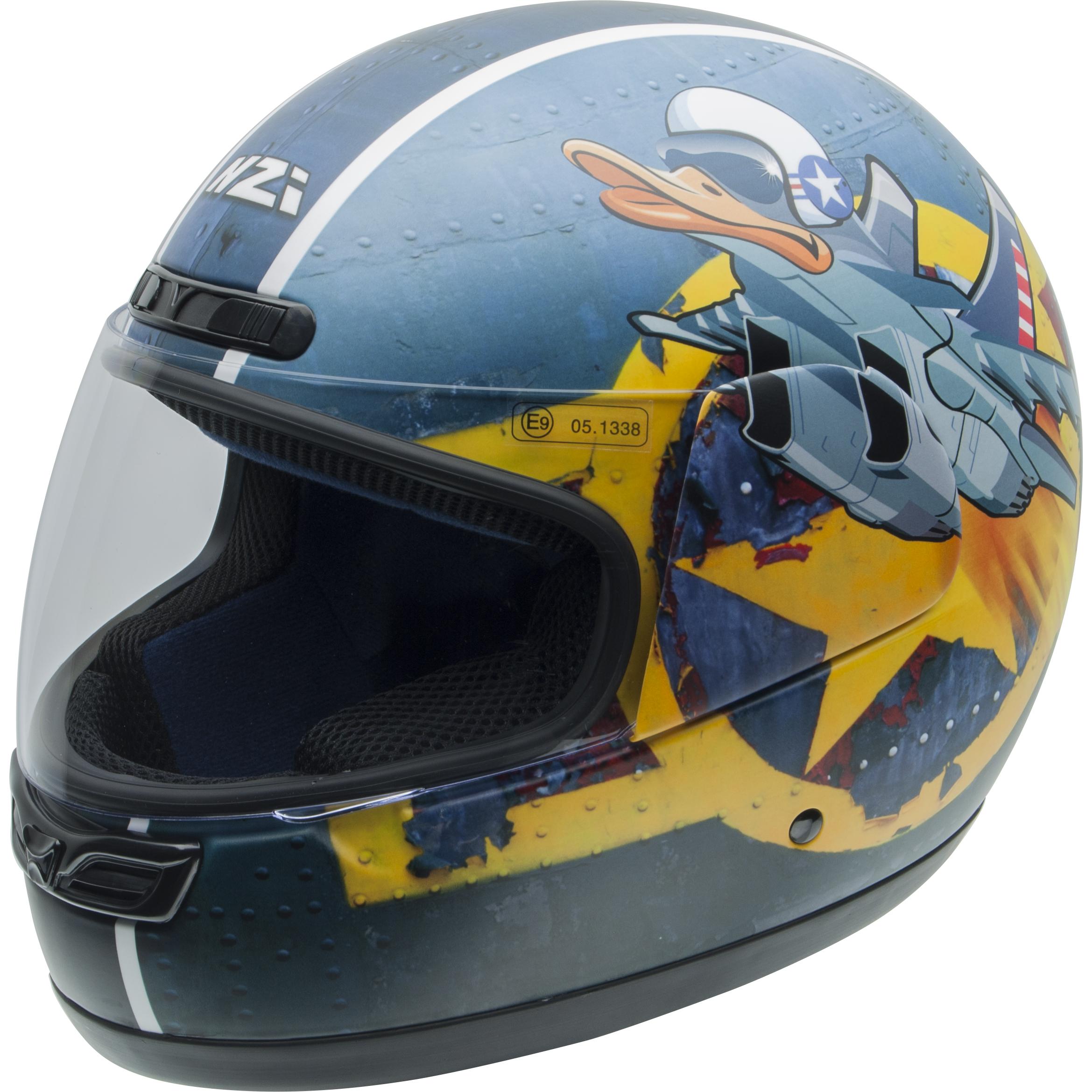 Casco de Moto Integral Activy Junior NZI - Protección para los Más Pequeños