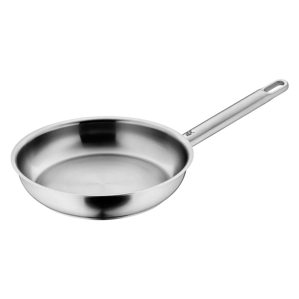 Sartén Profesional de Acero Inoxidable WMF Ultimate, Diseño Satinado Mate, Alta Conductividad Térmica y Sin Antiadherentes
