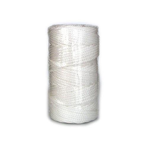 Cordon trenzado GOL nylon 18 mm. Blanco (carrete-100 m.)