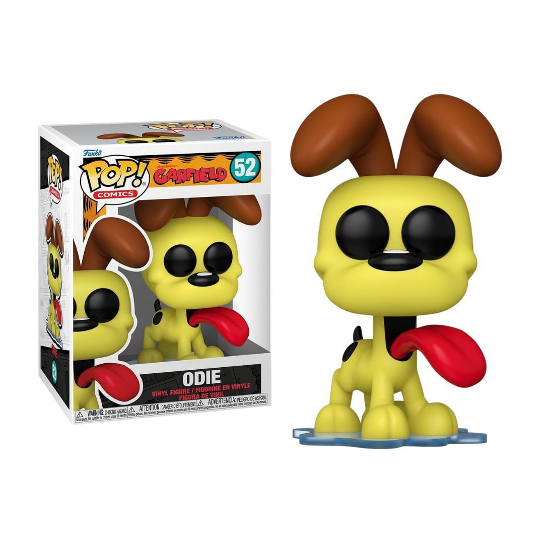 FUNKO POP! GARFIELD - ODIE, 86416, Nº52,  TIENDA CON LICENCIA OFICIAL, ENVIO EN 24-48 HORAS EN PENÍNSULA, FIGURA, CABEZÓN, MUÑECO, JUGUETES, CÓMIC, HUMOR, PERRO