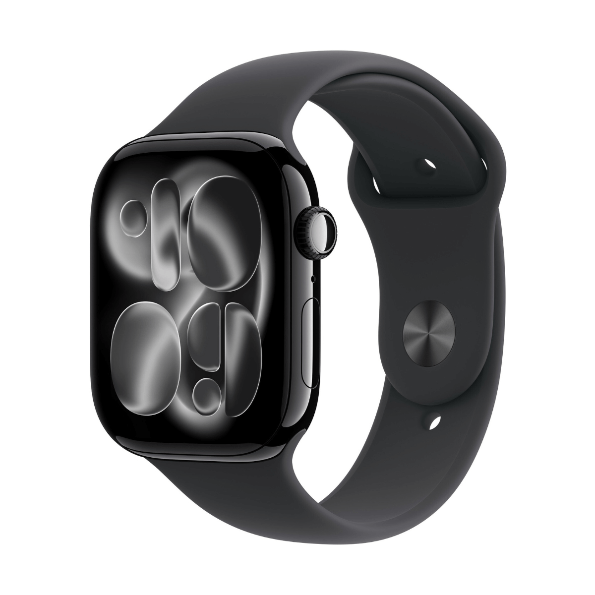 Apple Watch Series 11 GPS 46mm Aluminio Negro Azabache y Correa Sport Band Negra - Talla M/L