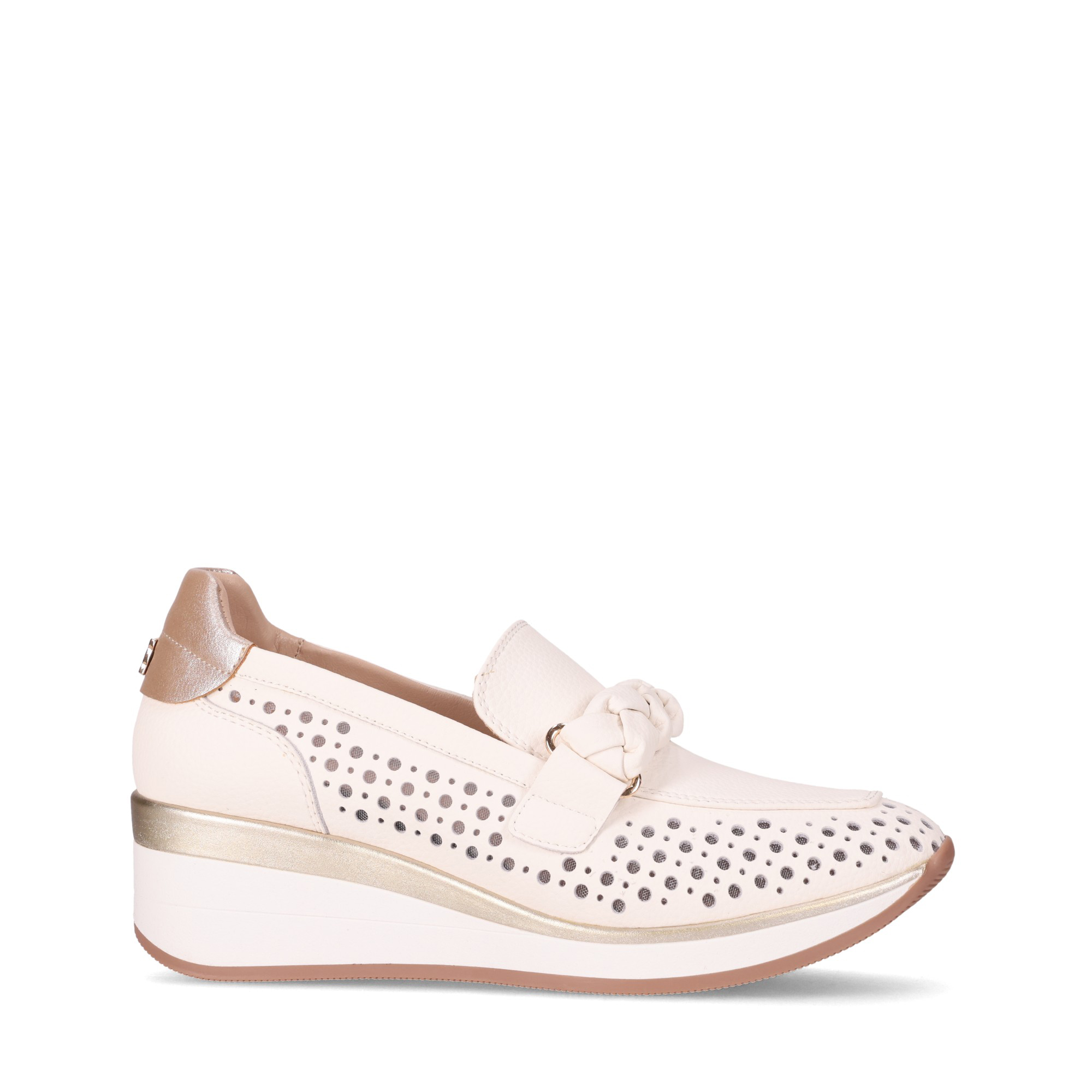 CHIKA10 RENATURE Zapatos Piel de Mujer Chika10 Leather Cuña baja