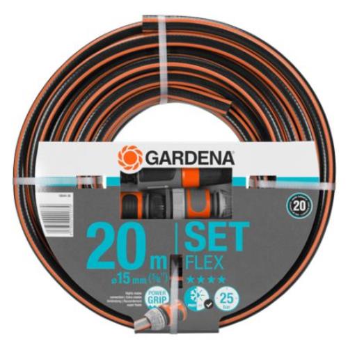 Manguera GARDENA Flex 15 milimetros 20 metros+accesorios