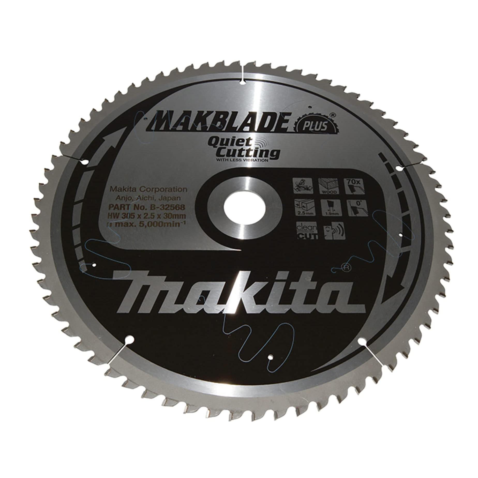 Makita B-32568 - Makblade hoja de sierra 305 x 30 mm, 70 z