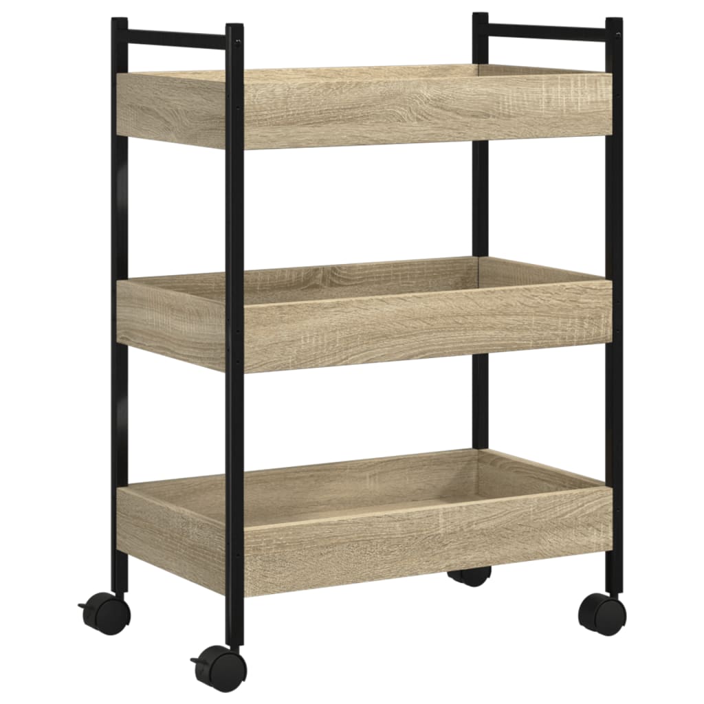 vidaXL Carro de Cocina 50 x 30 x 70 cm