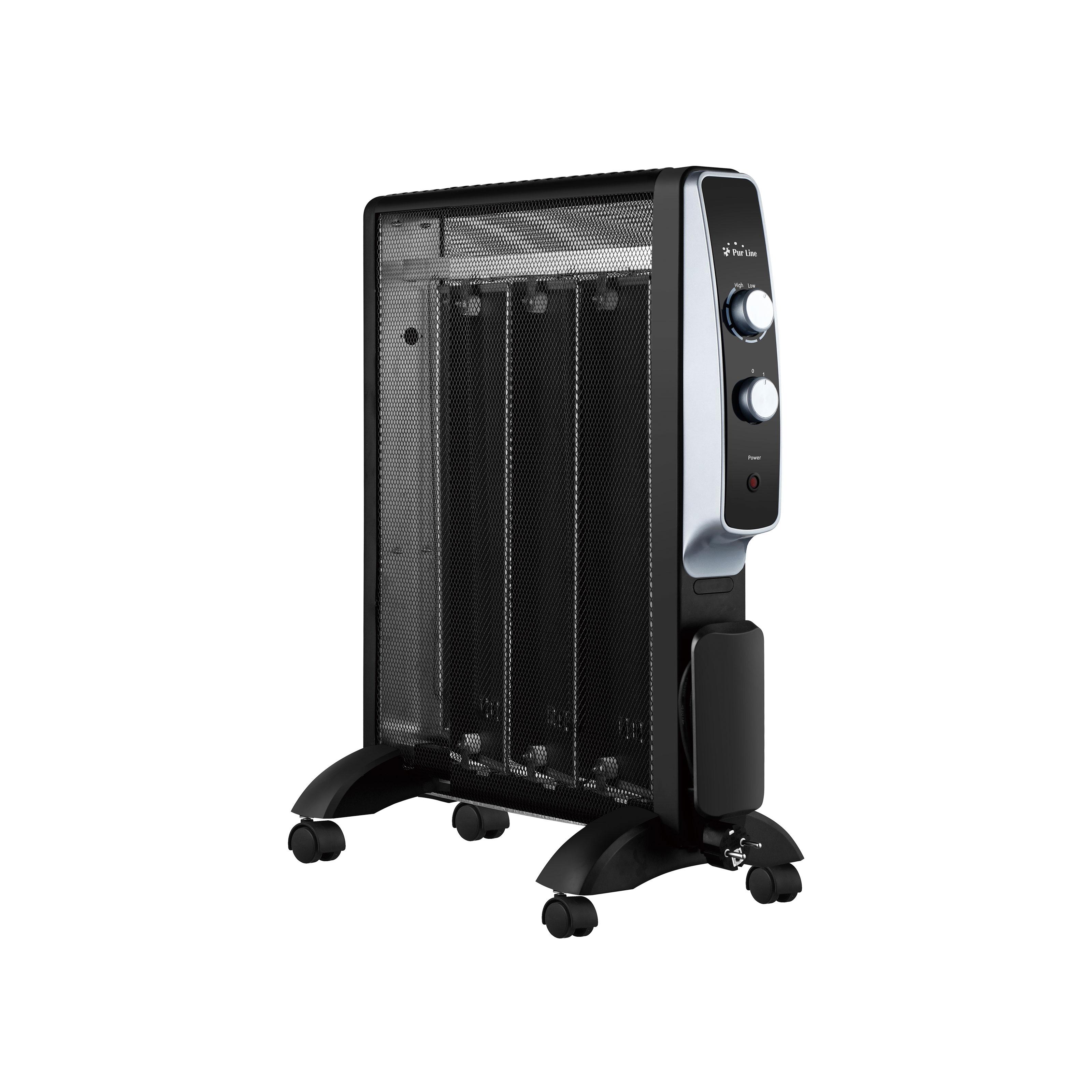 Radiador eléctrico de mica con termostato Purline MR