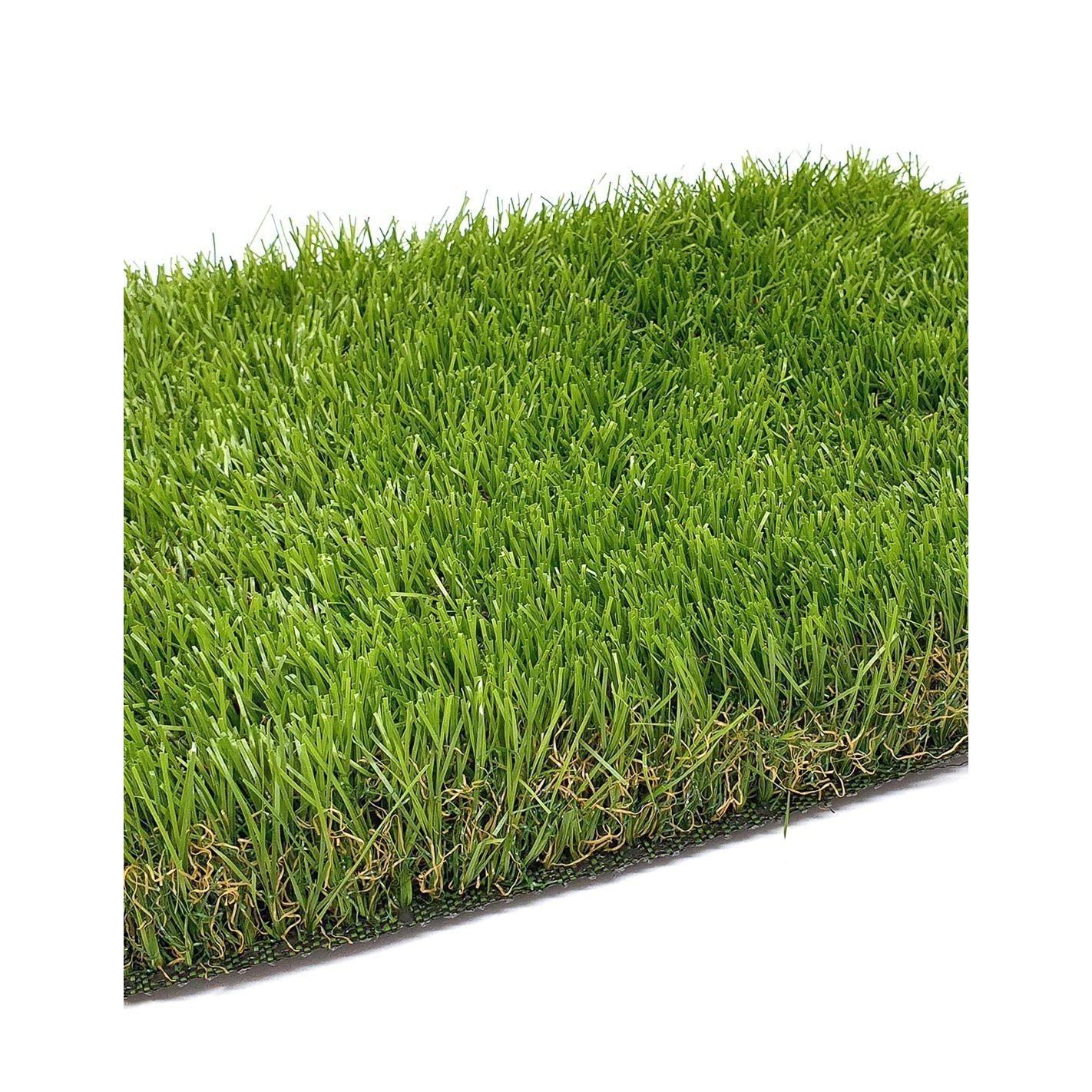 JARDIN202 - Césped Artificial Oslo 40mm - Modelo Acolchado, Confortable y Resistente