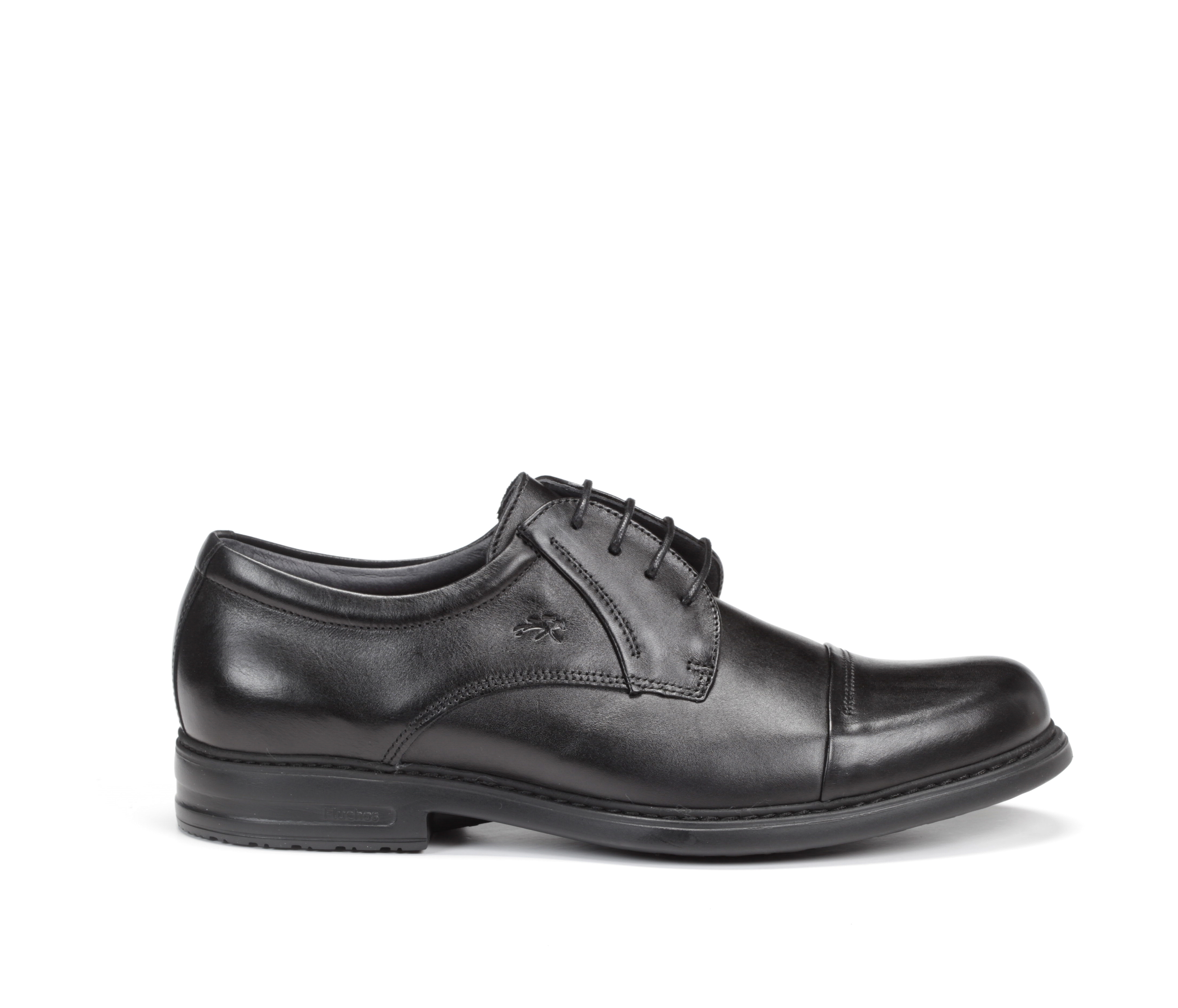 Zapato Negro Fluchos Simón - Ligero y Cómodo