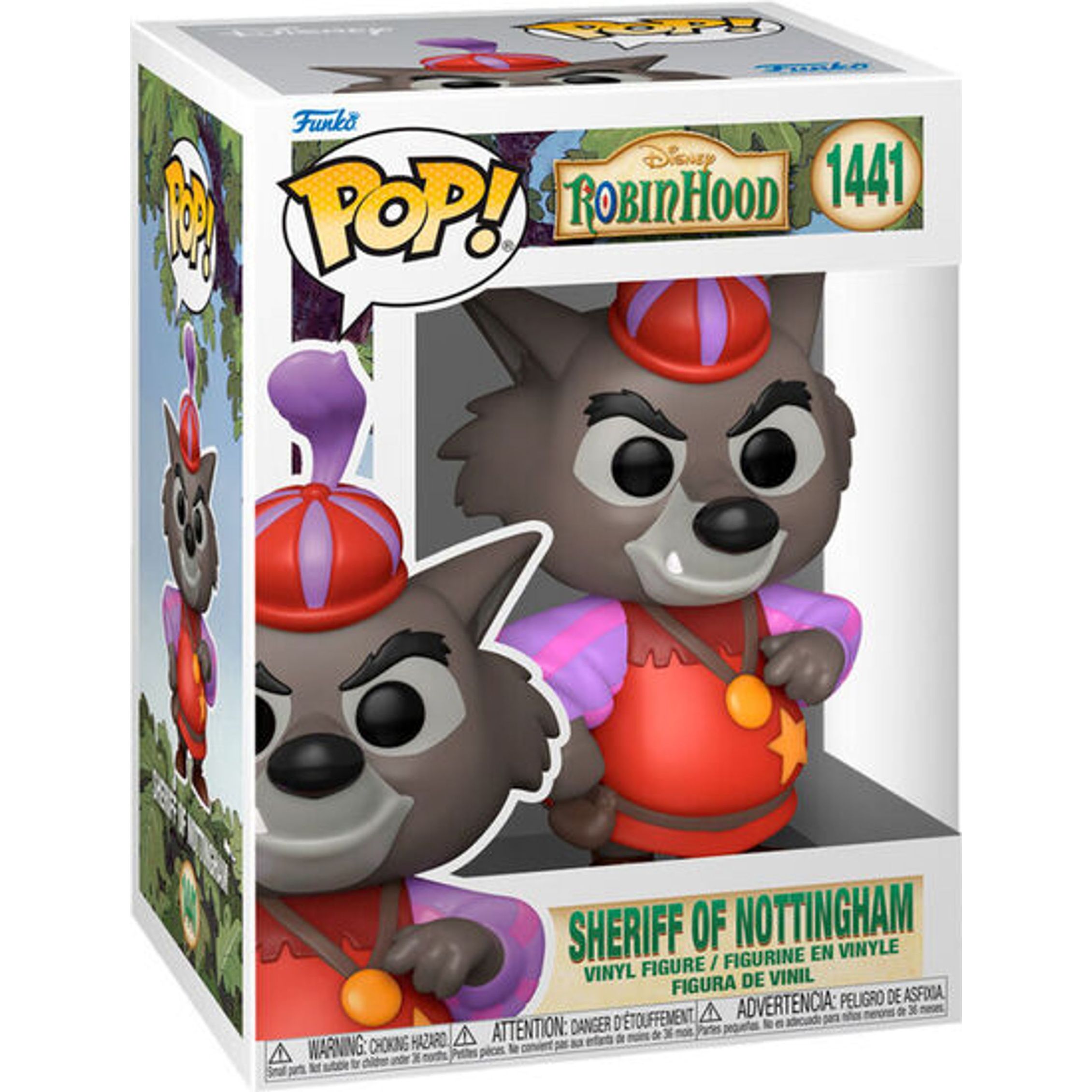 Funko - Figura Pop Disney Robin Hood Sheriff Of Nottingham - Funko Pop Coleccionable De Edición Limitada - Funko Pop Diseño Detallado Y Realista - Funko Pop Ideal Para Regalo - Funko Pop Gran Variedad De Personajes
