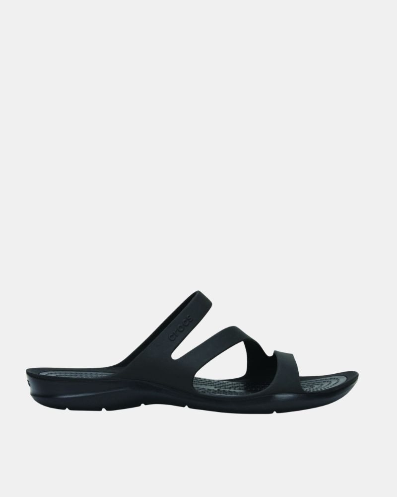 Crocs 203998 SWIFTWATER SANDAL W Sandalias Chancletas Mujer Negro