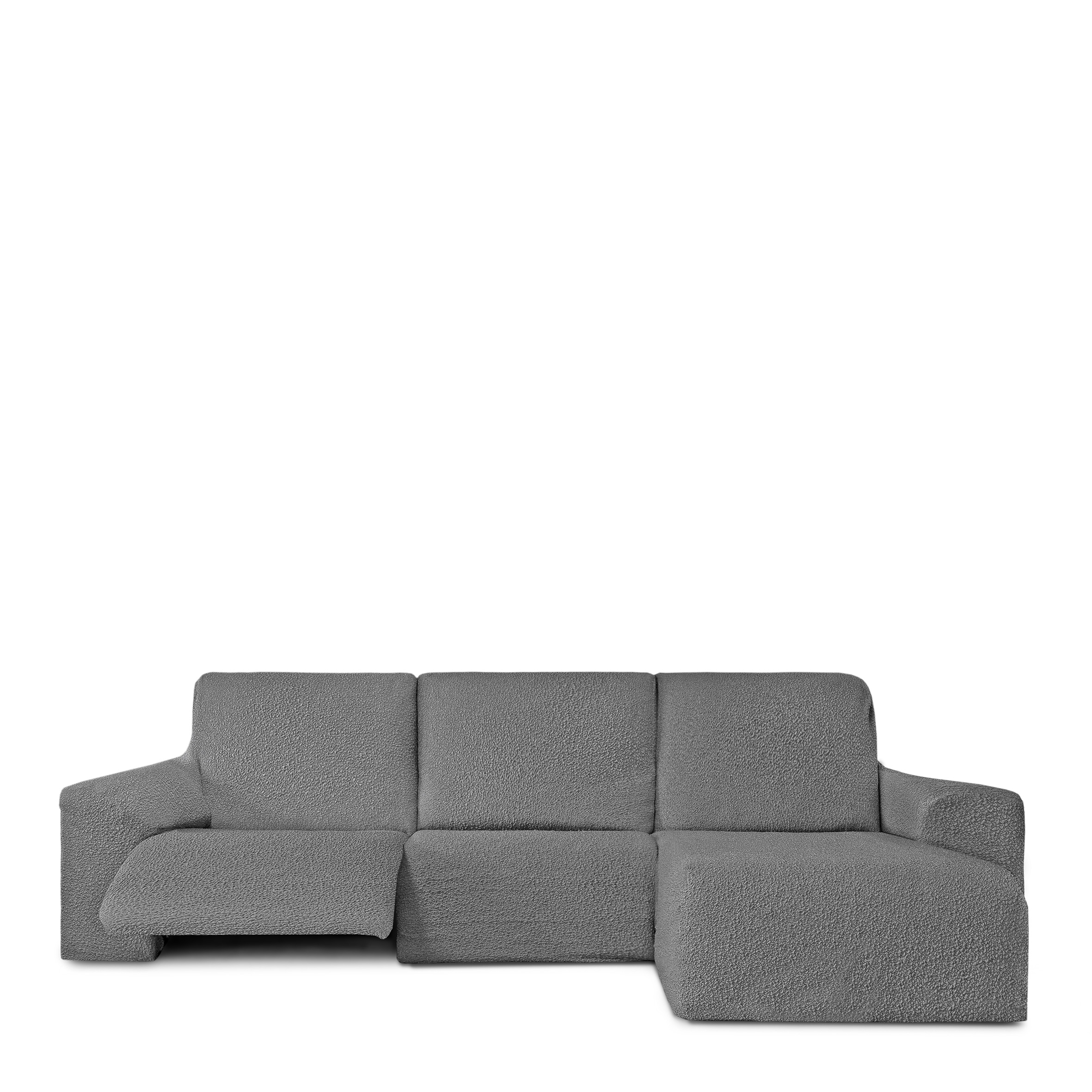 Funda de sofa m/0 ch. longue relax premium roc derecha (Mirando de frente) c/6 brazo corto, Tamaño brazo corto derecha, 170x310x110cm, Fábricada en España