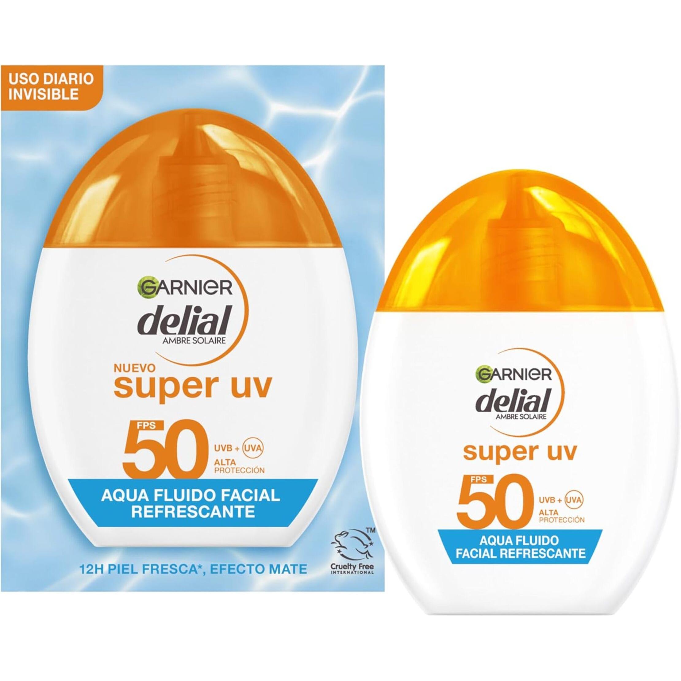DELIAL Super UV Aqua Fluido Facial Refrescante SPF50 40 ml