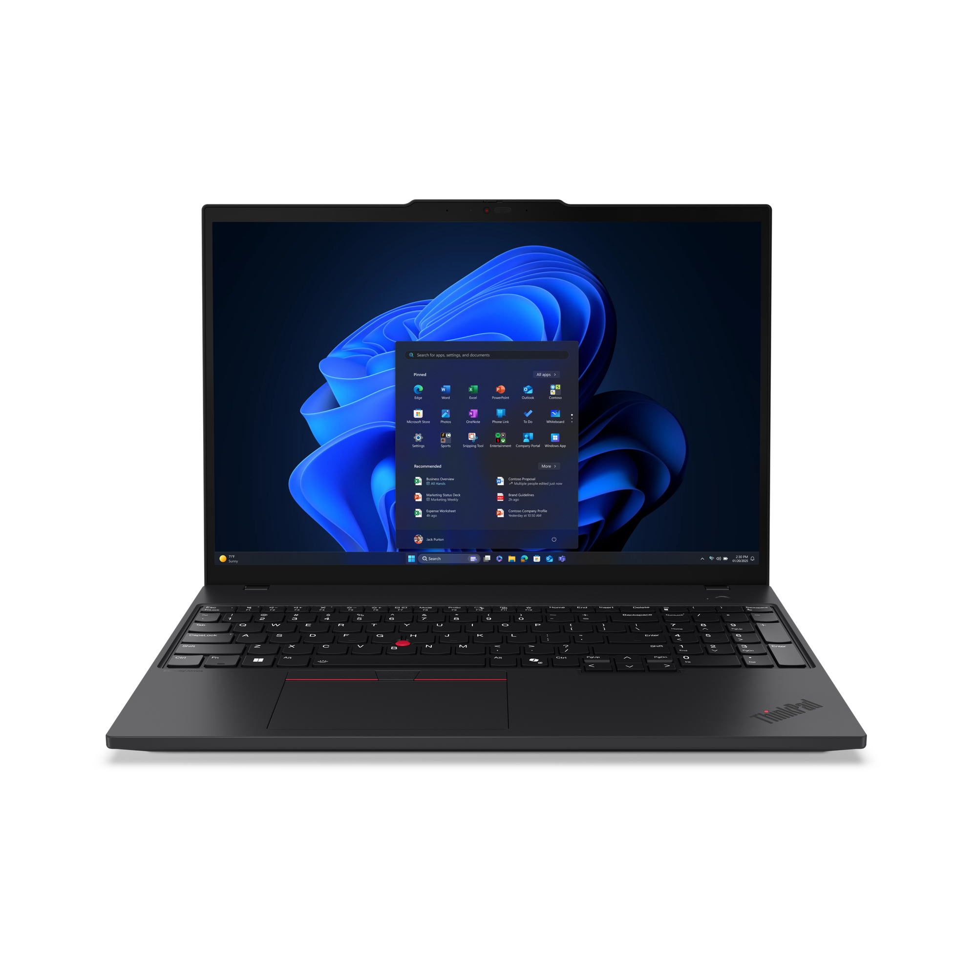 Lenovo ThinkPad T16 Gen 4 (Intel) Intel Core Ultra 5 225U Portátil 40,6 cm (16") WUXGA 32 GB DDR5-SDRAM 1 TB SSD Wi-Fi 6E (802.11ax) Windows 11 Pro Español Negro