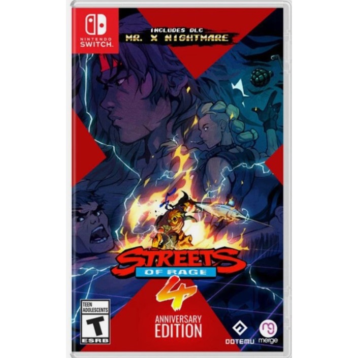 Juego Streets of Rage 4 Anniversary Edition para Nintendo Switch PAL EU - Nuevo Original Precintado