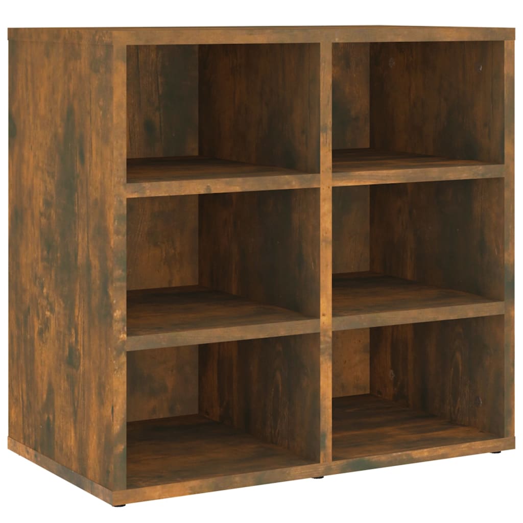 vidaXL Zapatero roble artesanal 52x30x50 cm en color Roble artisan/Madera antigua/Marrón roble y más