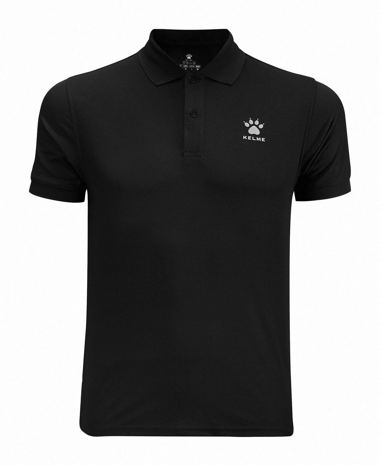 Kelme Polo Manga Corta Basic Negro