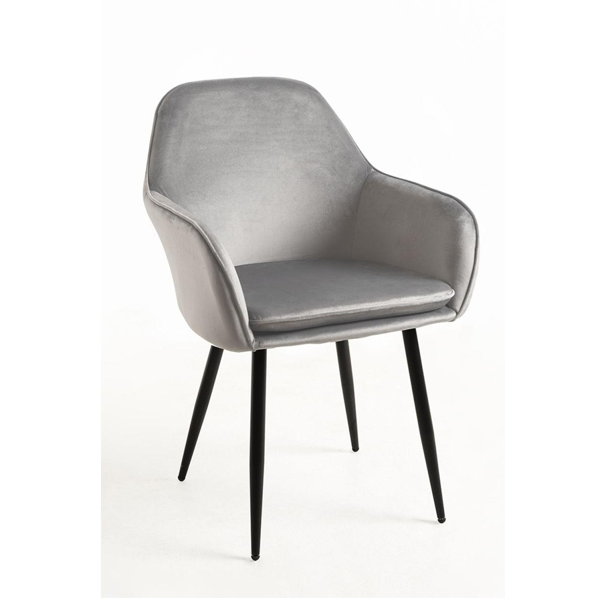 Regalos Miguel - Sillas Comedor - Silla Chic Black - Gris claro