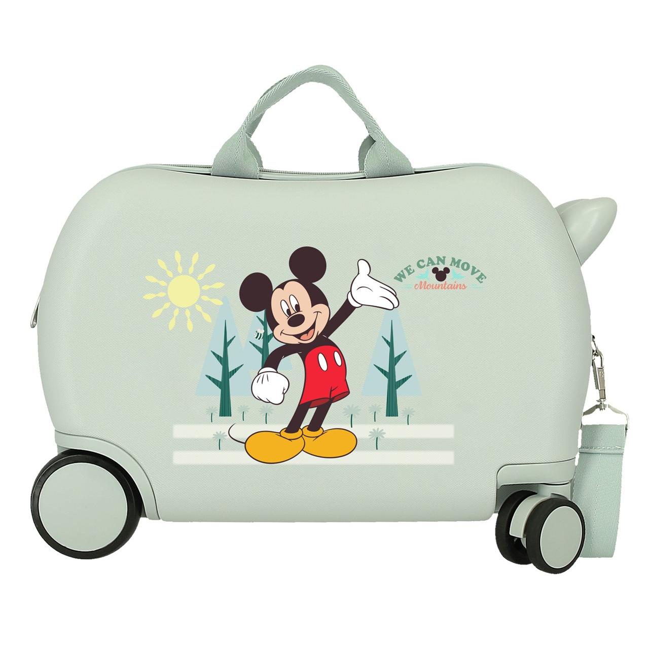 Disney - Maleta infantil Mickey Mountains 45x31x20 cm de ABS rígido y ligero