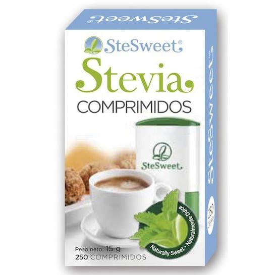 Stevia 250comp Stesweet O.K. - Natural y Sin Azúcar