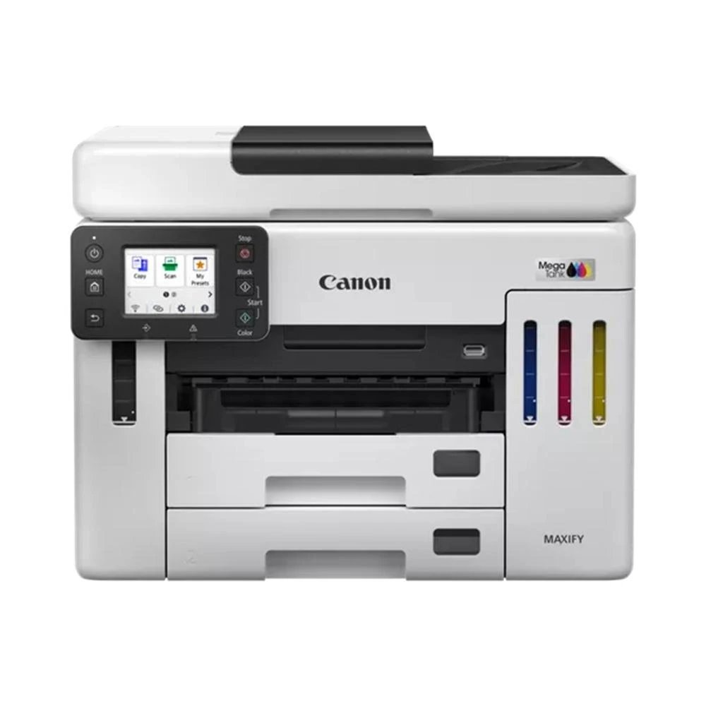 Impresora Inyección (MegaTank) Desde 4"x6 Wifi Canon 6880C006  | 24 ipm (blanco y negro), 15,5 ipm (color); primera página 5,5 s (negro), 7 s (color), 600 x 1200 ppp, Negro, Blanco