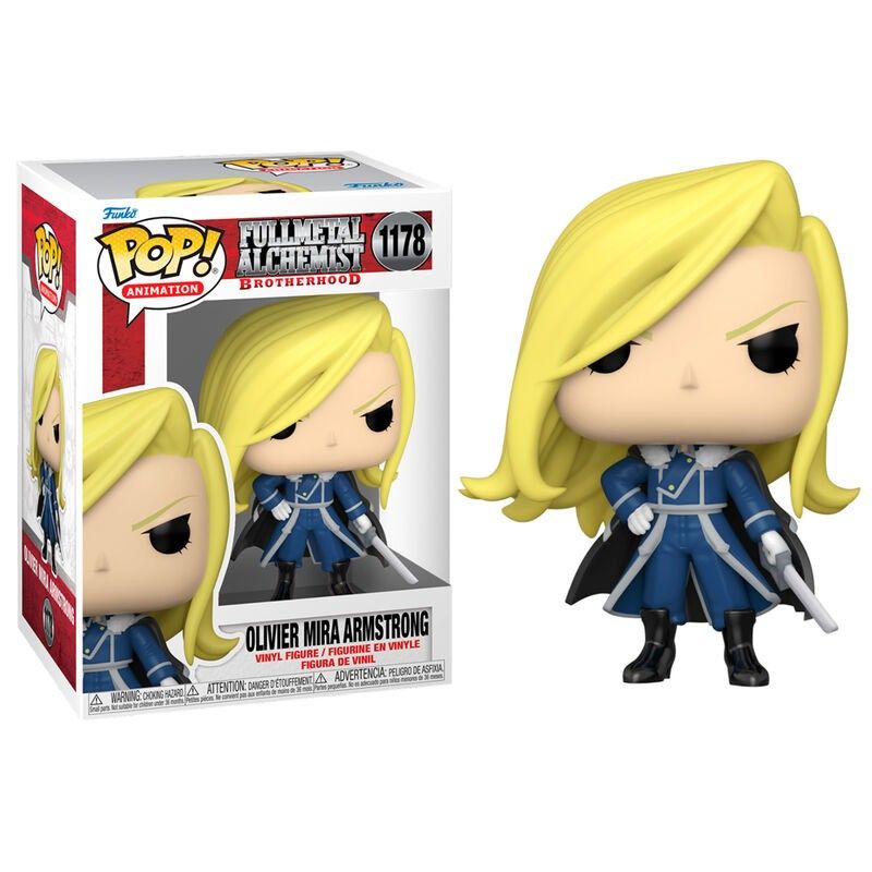 Funko Pop! Fullmetal Alchemist - Oliver Mira Armstrong, 57738, Nº1178