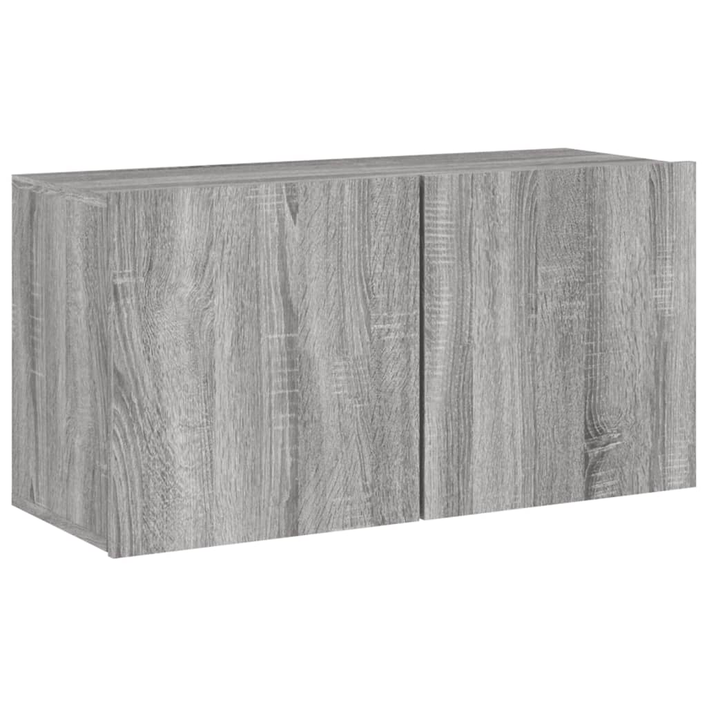 vidaXL Mueble para TV de pared 80x30x41 cm, Mueble de Salon, Mueble TV, Mueble TV salon, Mesa de TV, Mueble tele