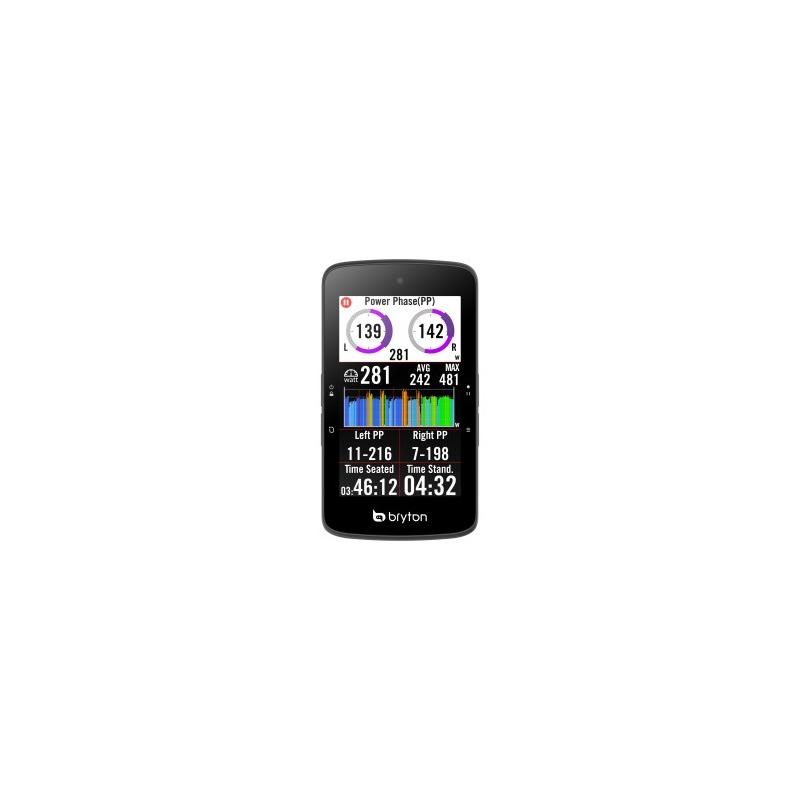 Bryton - GPS Rider S800 E para ciclismo con pantalla táctil a color de 3,4 pulgadas MIP, batería de hasta 36 horas, radar trasero, navegación paso a paso y compatibilidad con Cycling Dynamics
