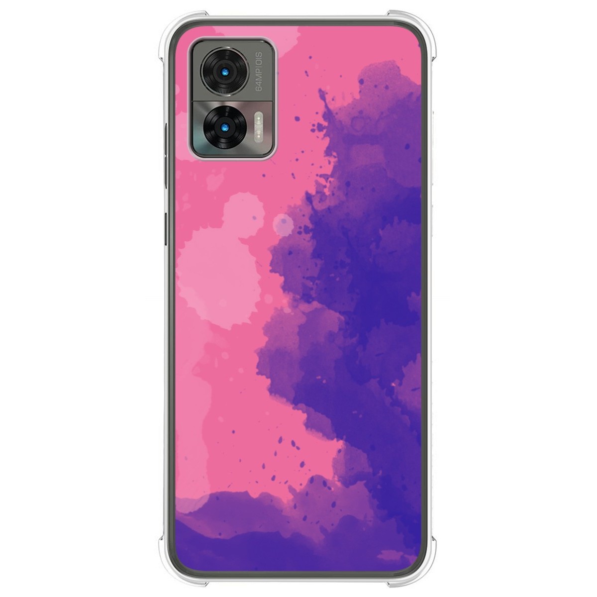 Funda Silicona Antigolpes para Motorola Edge 30 Neo 5G diseño Acuarela 07 Dibujos