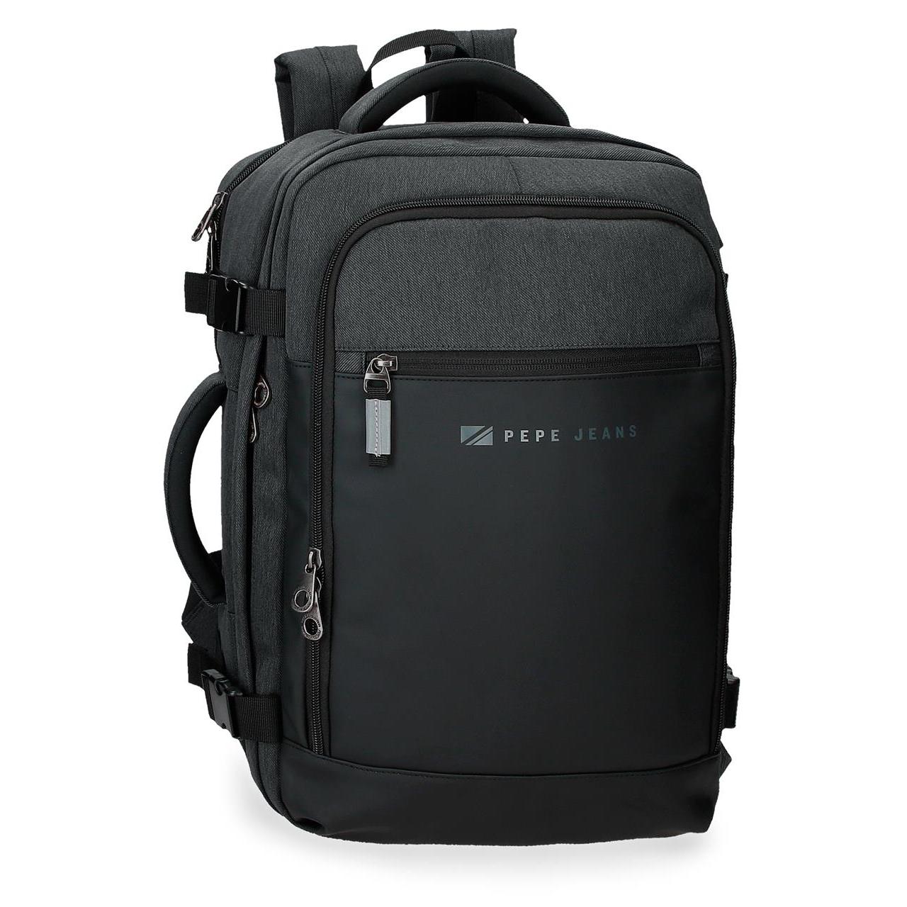 Mochila de viaje Pepe jeans Jarvis negro