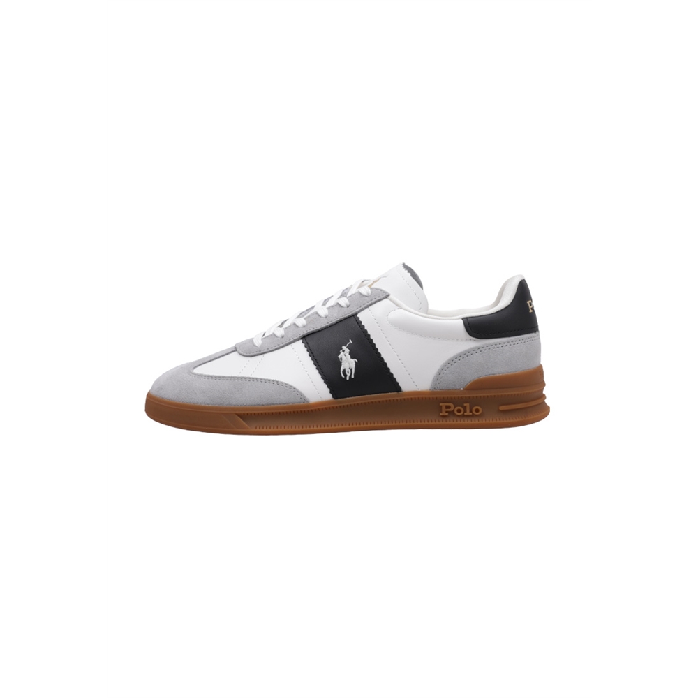 Polo Ralph Lauren HERITAGE AERA PP Deportivas Planas Hombre Blanco
