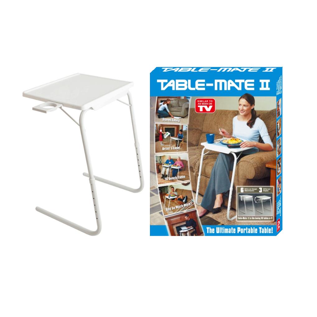 MESA PORTÁTIL, 6 DIFERENTES AJUSTES DE ALTURA,ALTURA MAXIMA DE 71CM, AJUSTABLE A 3 ÁNGULOS, FÁCIL ENSAMBLAJE Y ALMACENAJE, MESA DE JUEGO, PARA NIÑOS, PARA COMER.